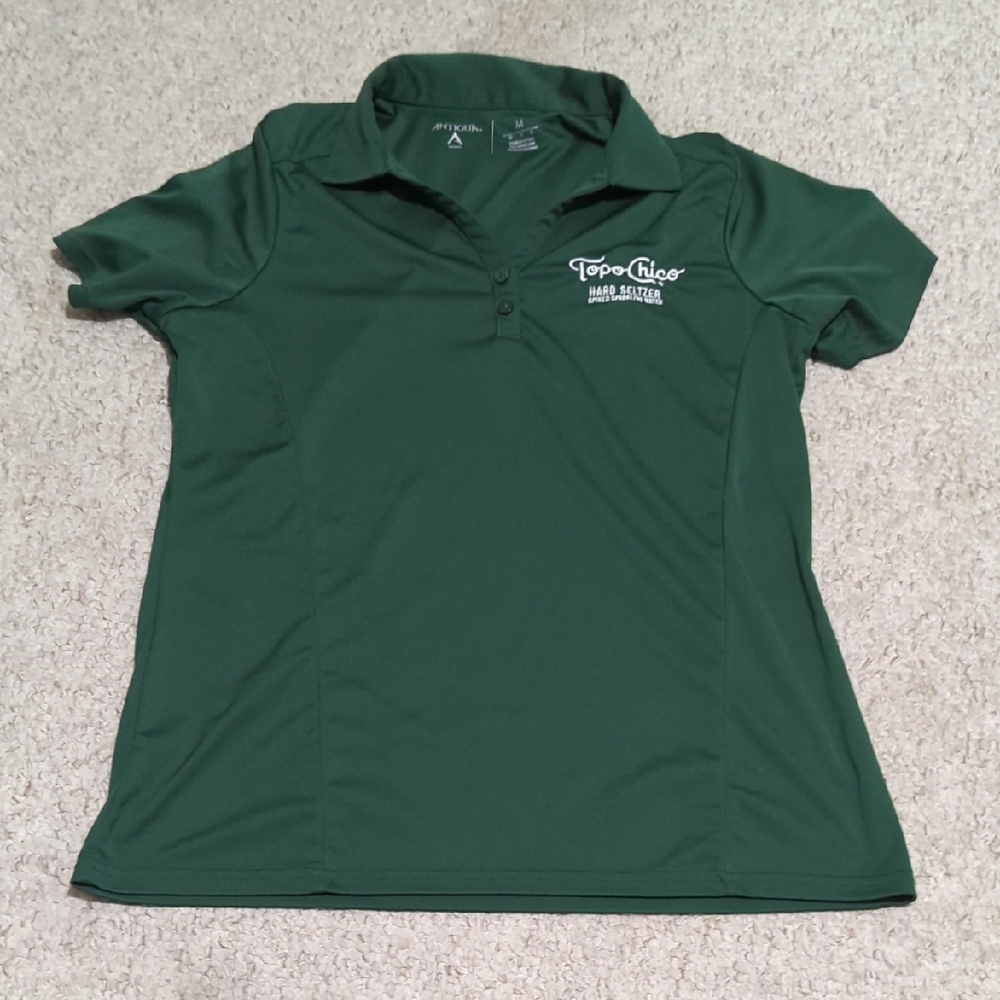 Antigua Women's Green Polo Shirt